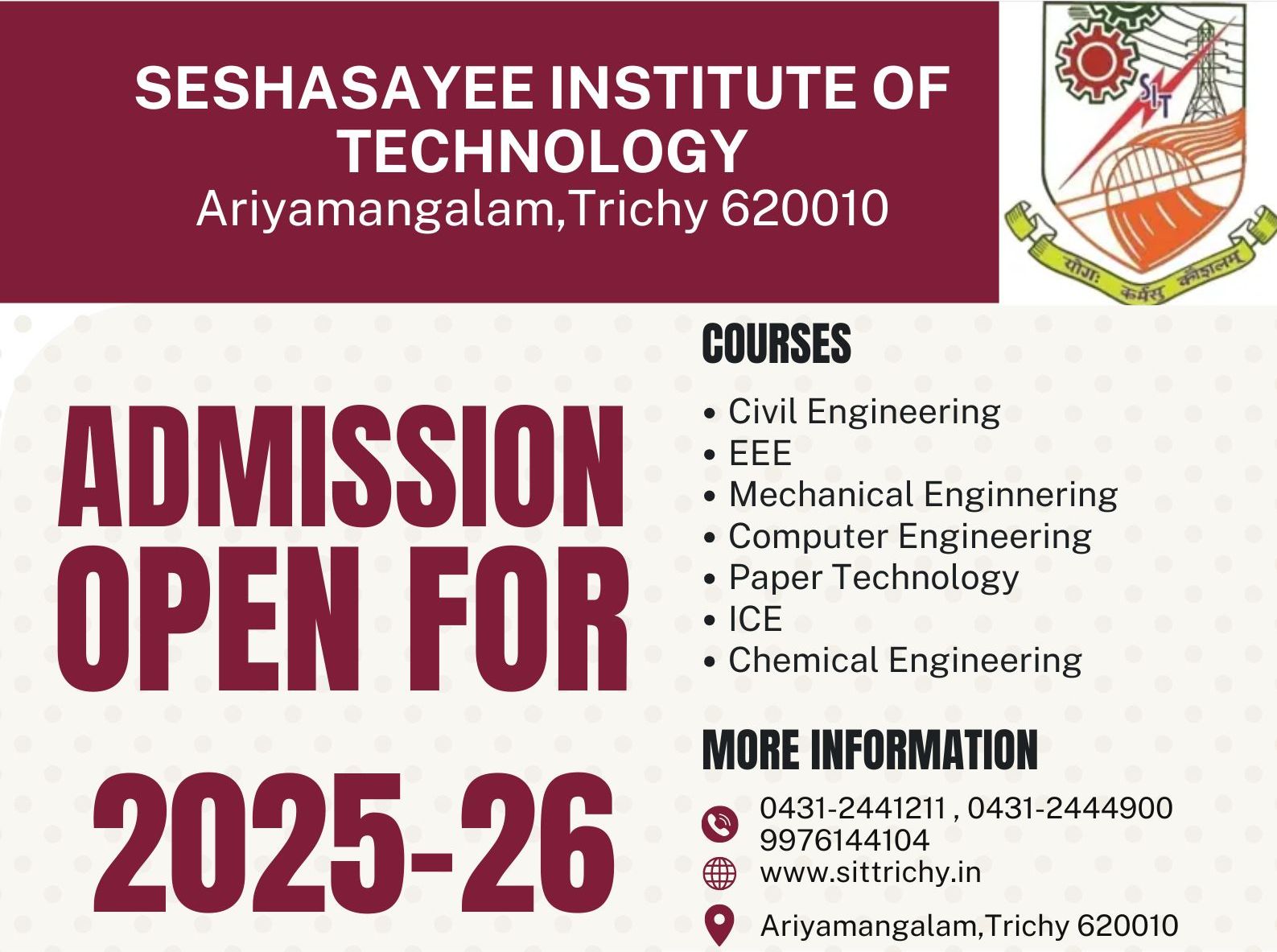 Admission Enquiry